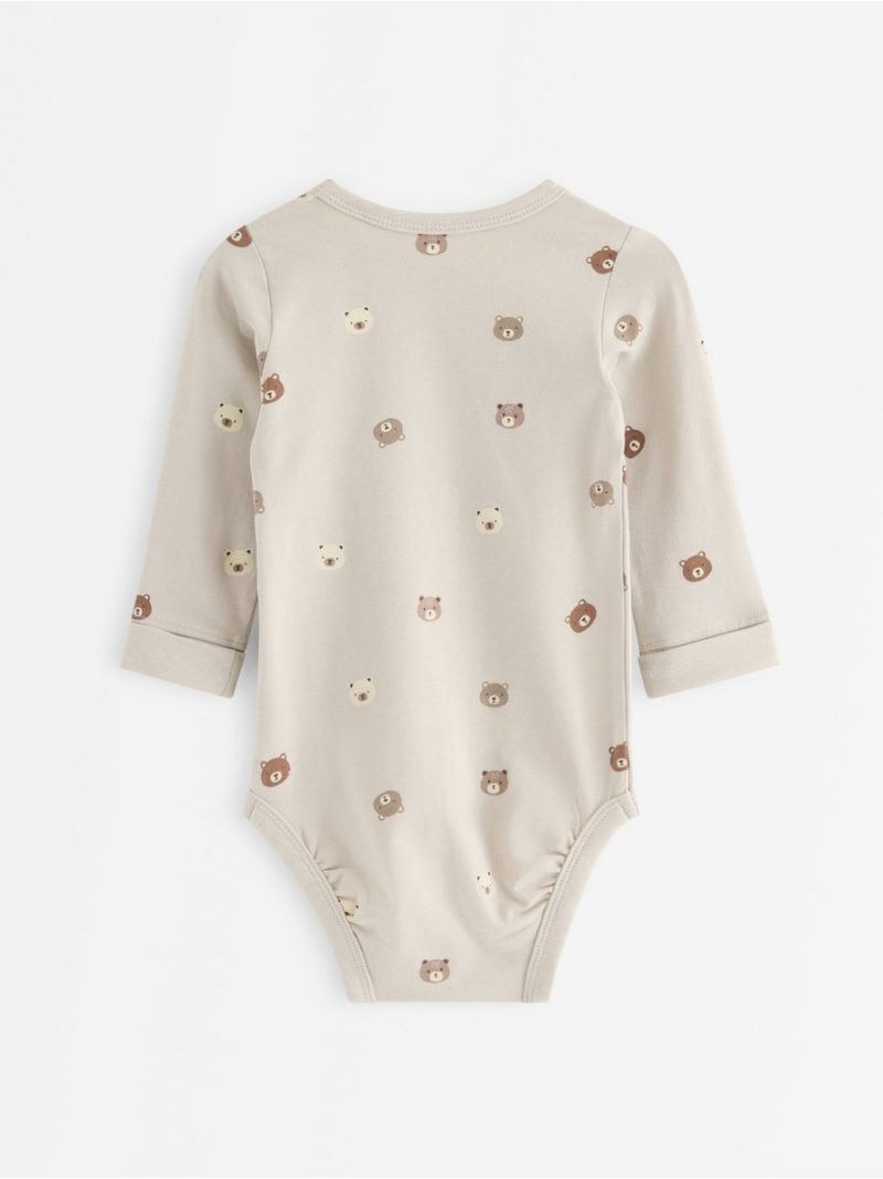 Long sleeved bodysuit - 3011897-7704
