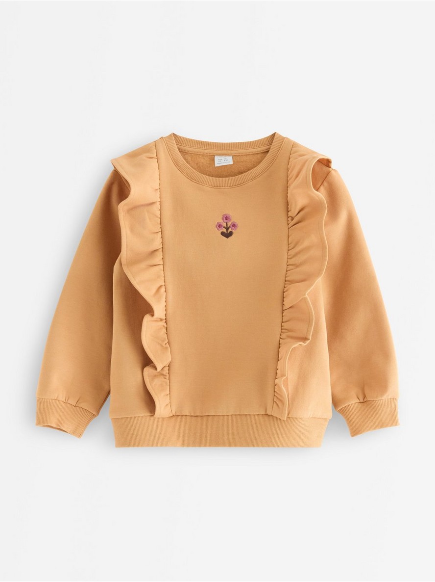 Sweatshirt with brushed inside - 3011955-3199