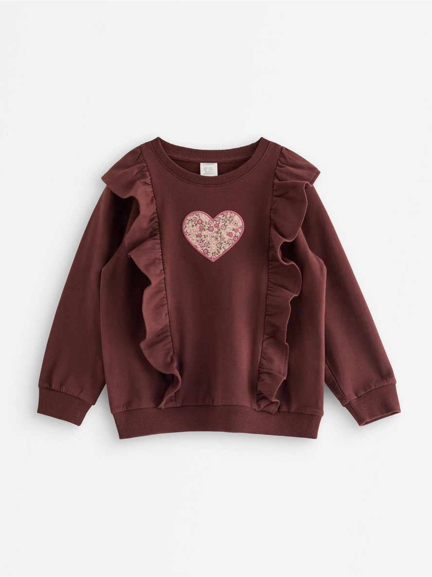 Sweatshirt with brushed inside - 3011955-9498