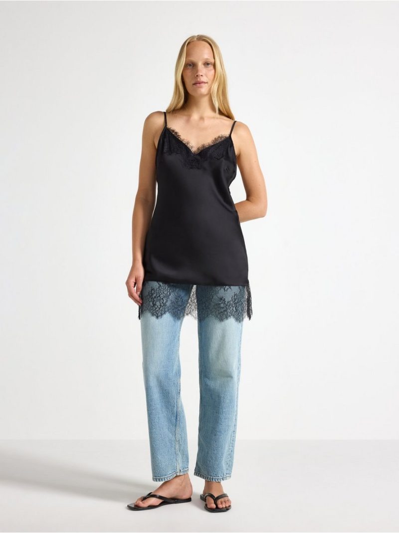 Camisole in satin - 3012003-80