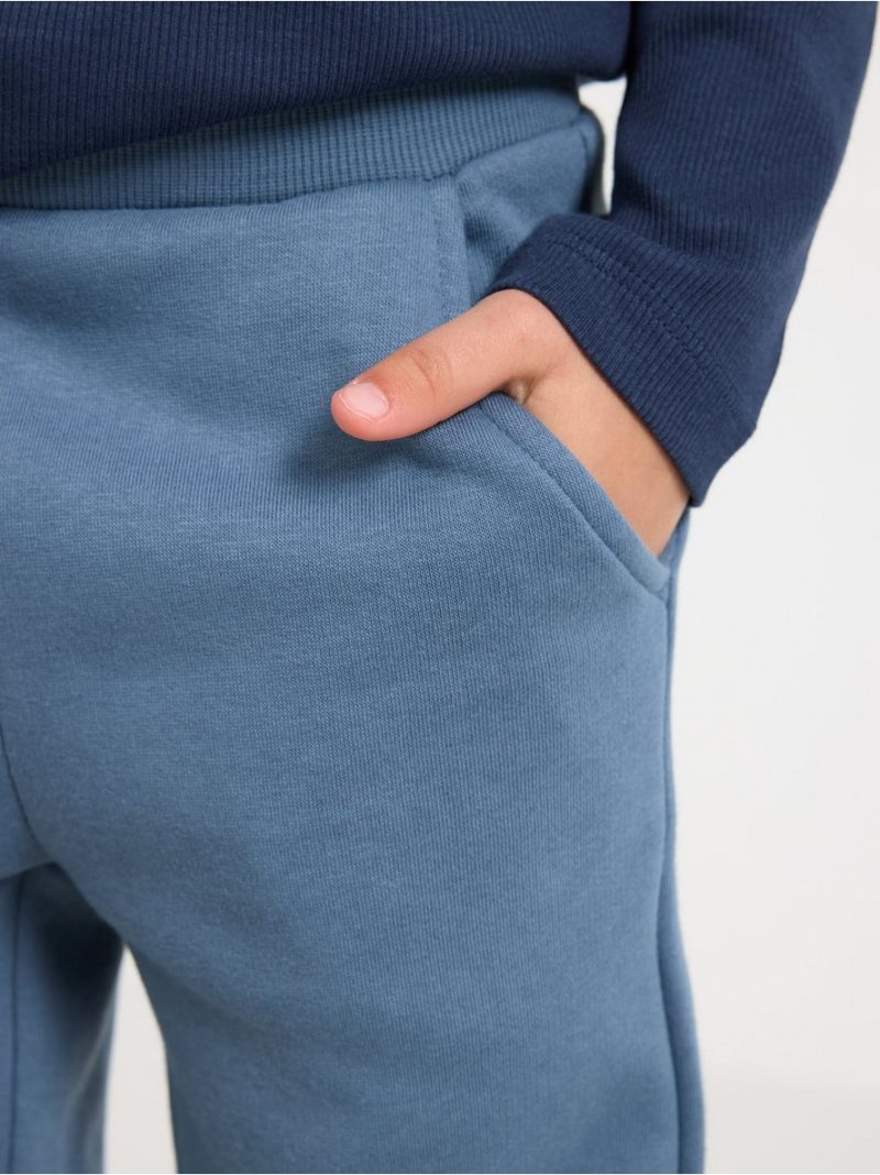 Joggers with brushed inside - 3012080-4146