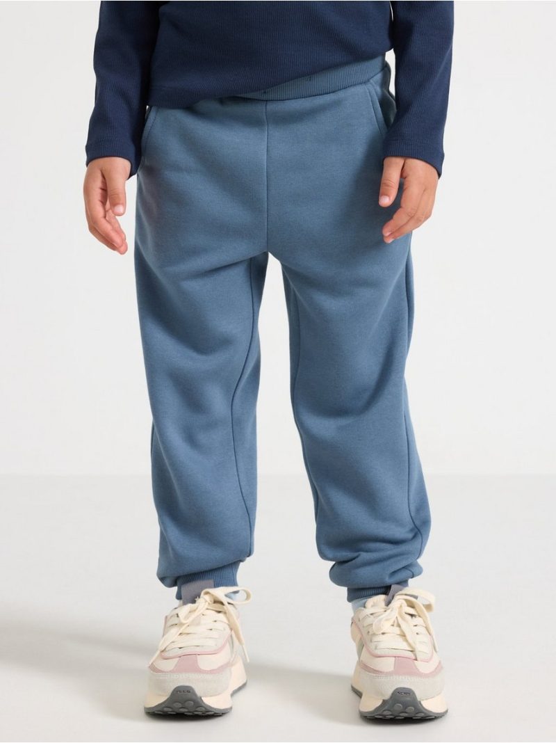 Joggers with brushed inside - 3012080-4146