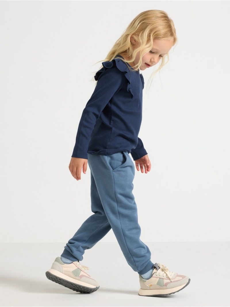 Joggers with brushed inside - 3012080-4146