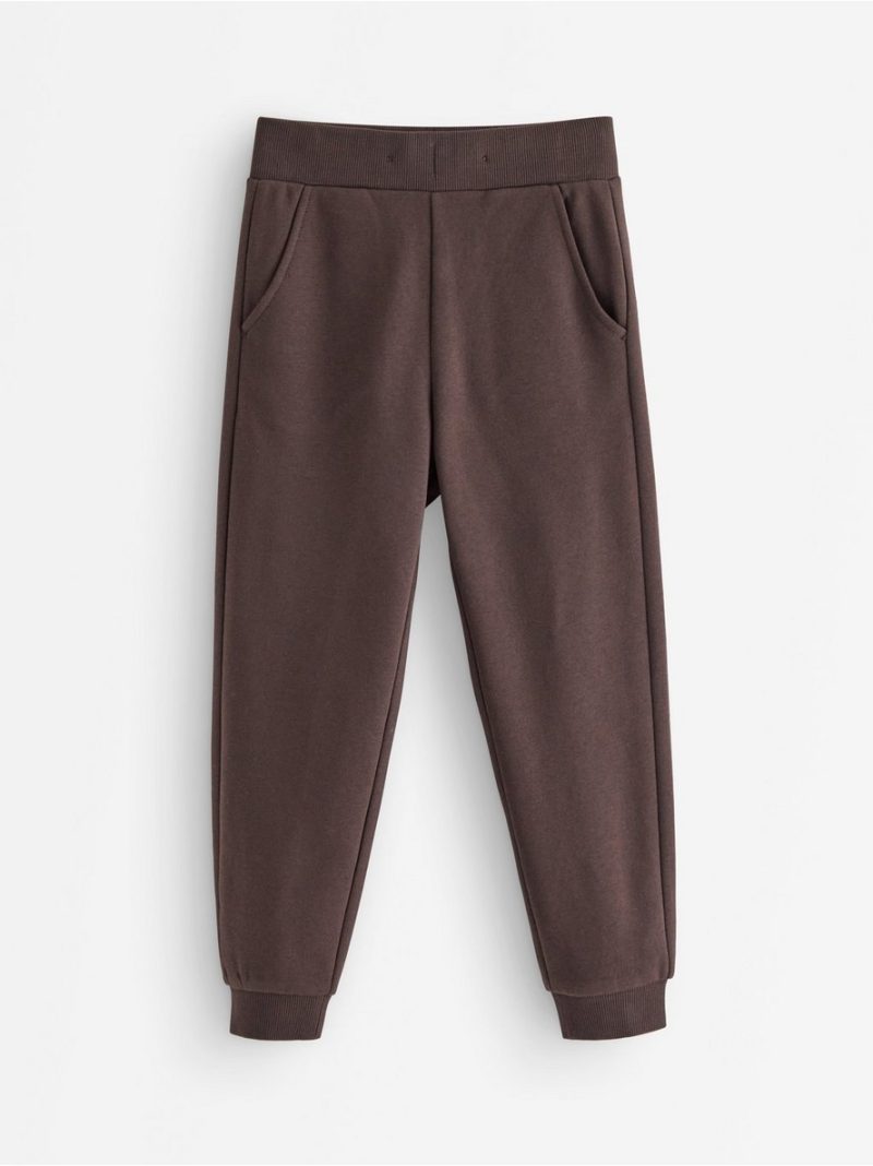 Joggers with brushed inside - 3012080-6995