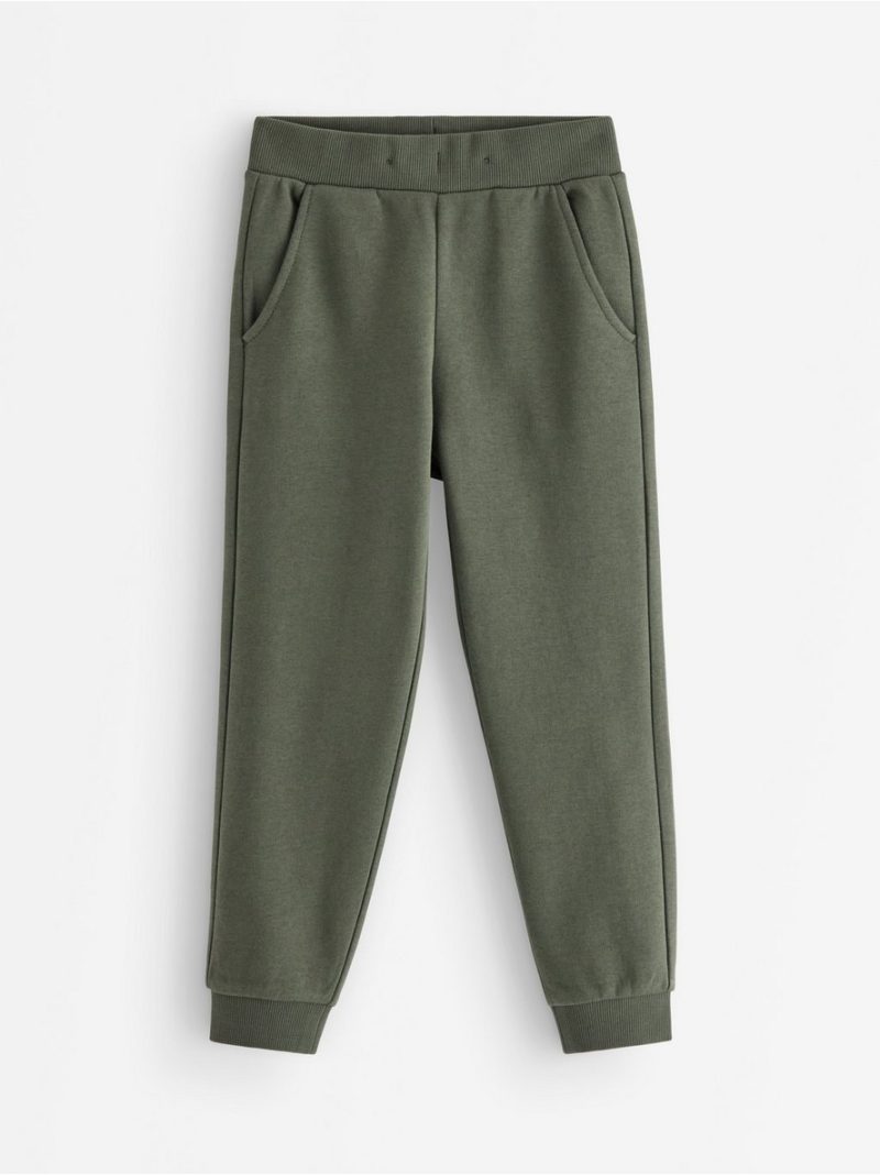 Joggers with brushed inside - 3012080-8611
