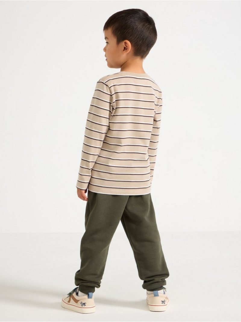 Joggers with brushed inside - 3012080-8611
