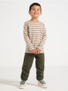 Joggers with brushed inside - 3012080-8611