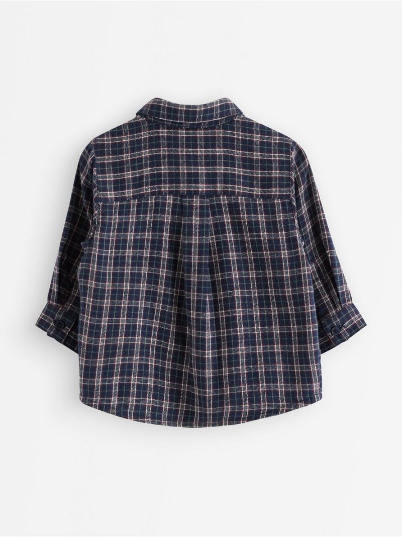 Long-sleeved flannel shirt - 3012092-2150
