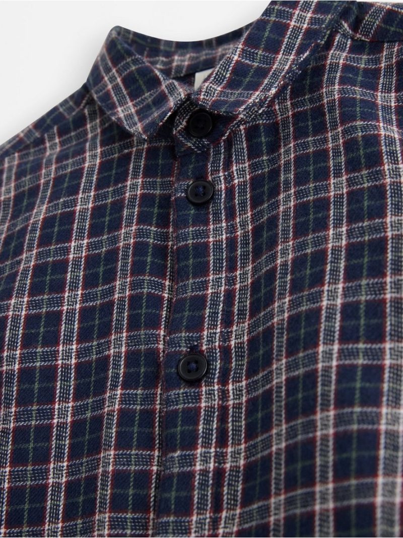 Long-sleeved flannel shirt - 3012092-2150