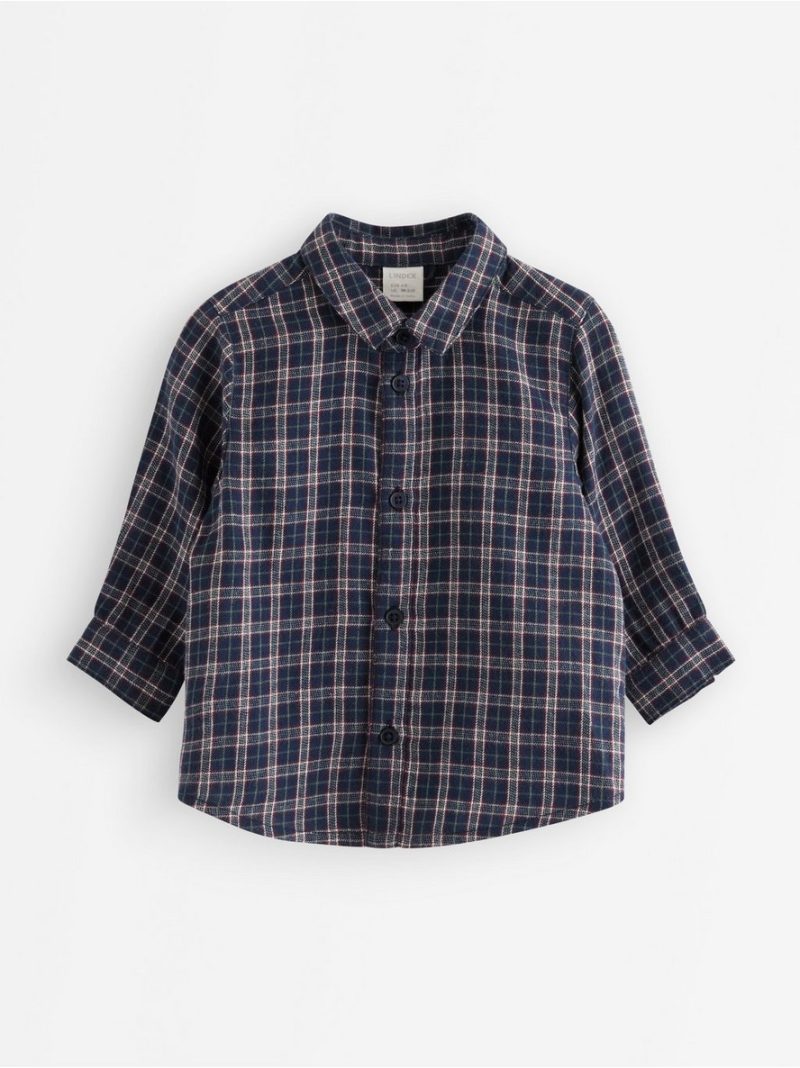 Long-sleeved flannel shirt - 3012092-2150