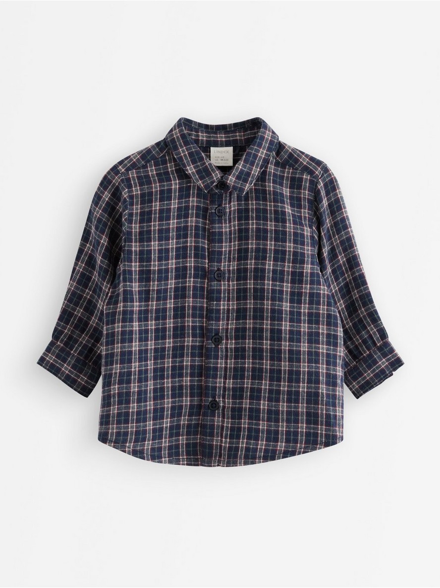 Long-sleeved flannel shirt - 3012092-2150