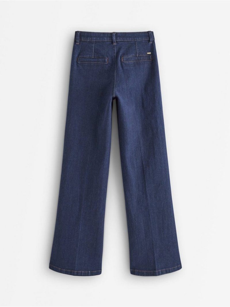 Wide jeans with high waist - 3012133-822