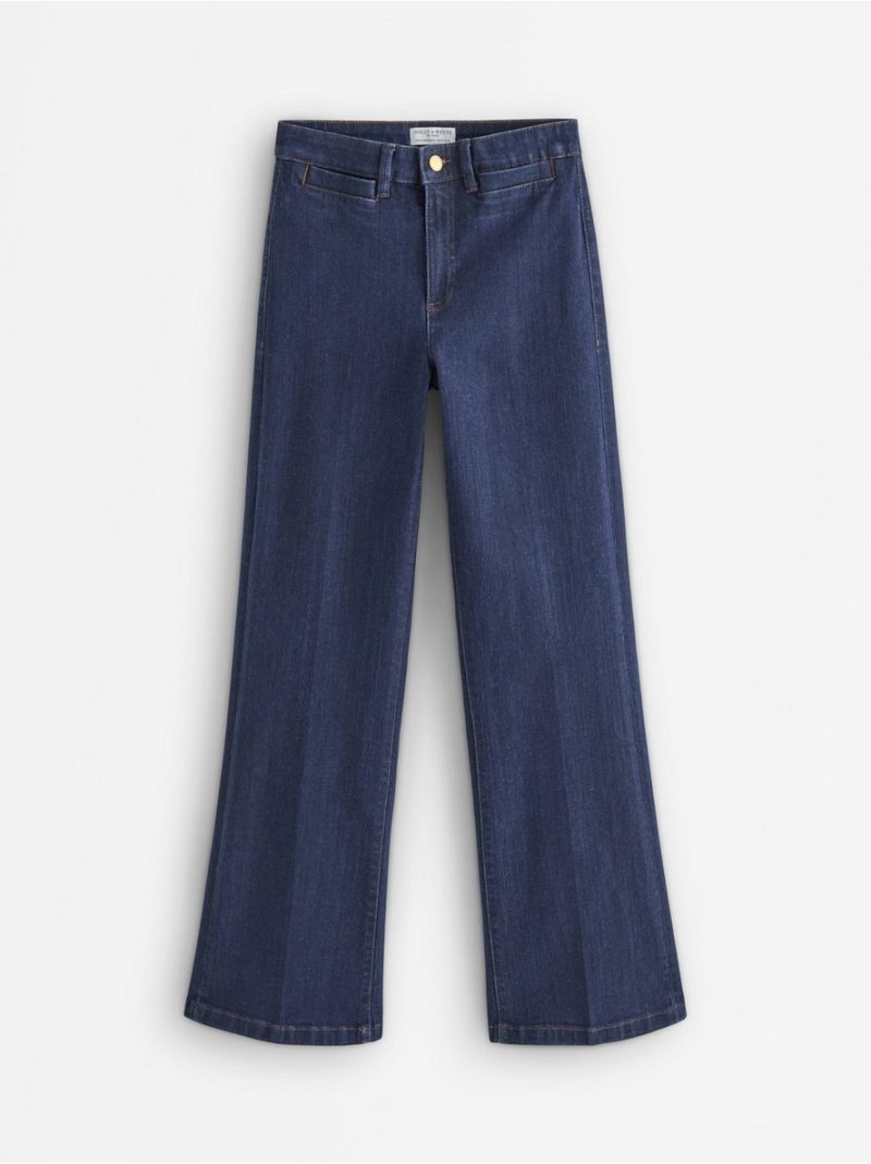Wide jeans with high waist - 3012133-822