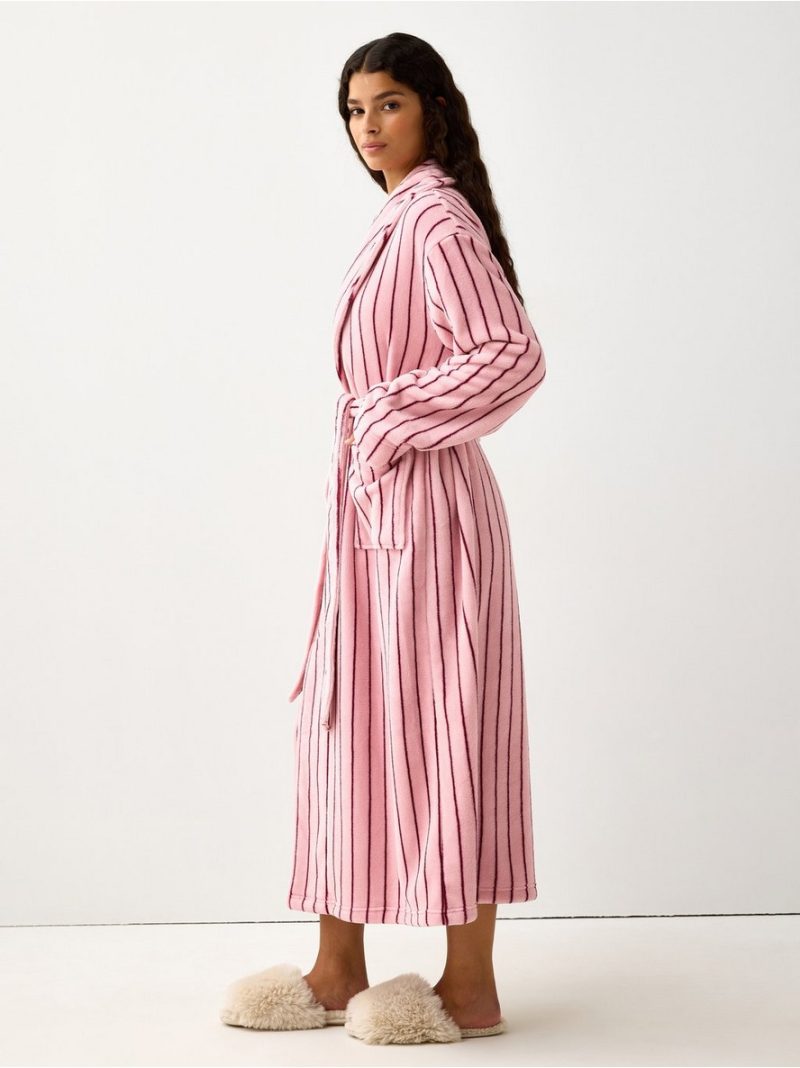 Fleece robe - 3012155-2205