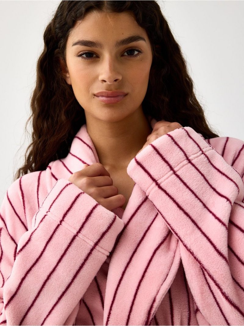 Fleece robe - 3012155-2205