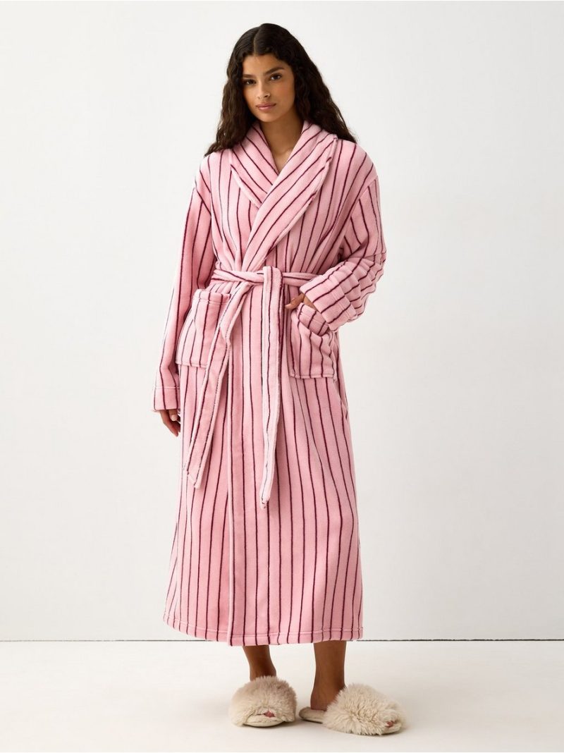 Fleece robe - 3012155-2205