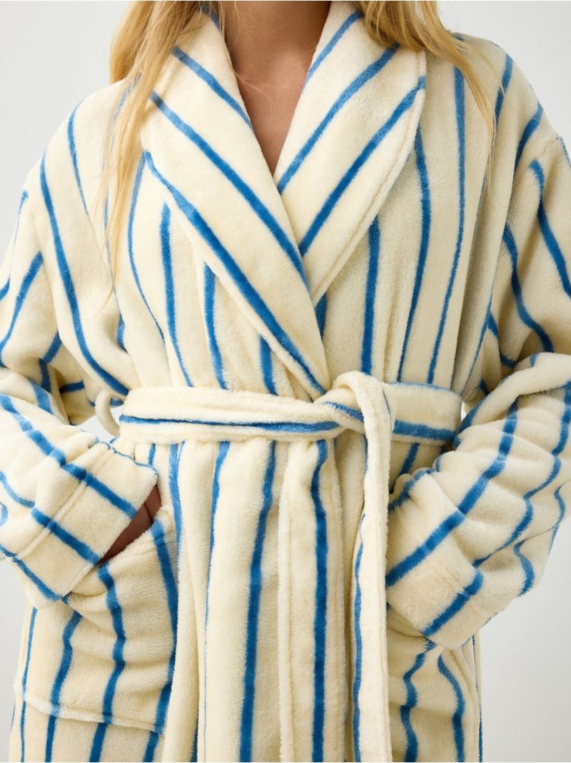 Fleece robe - 3012155-9882