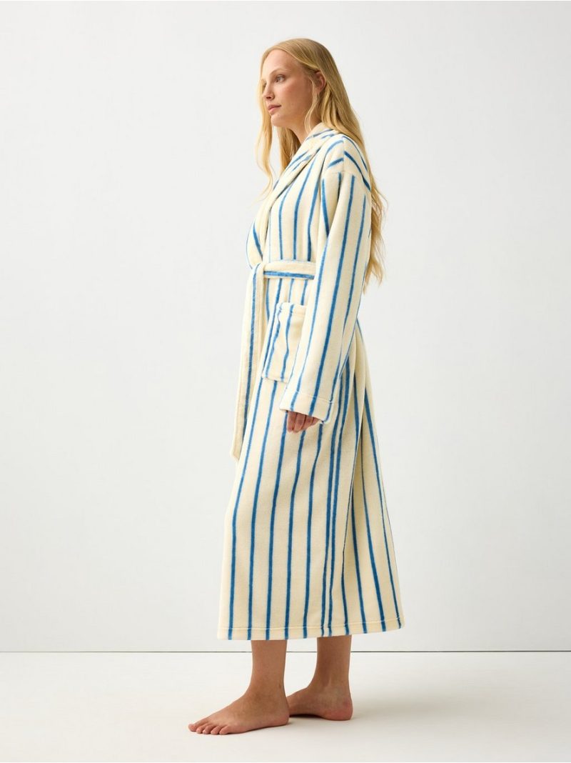Fleece robe - 3012155-9882