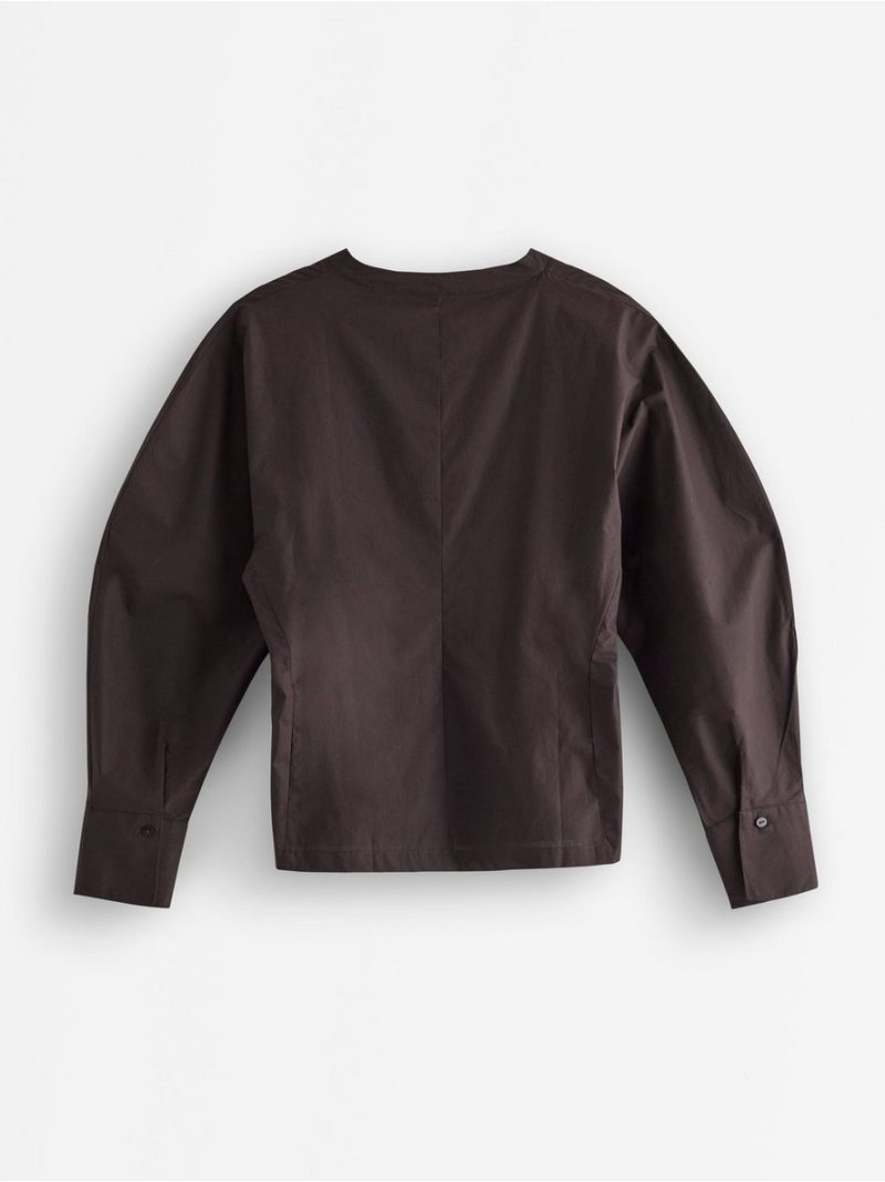 V-neck blouse - 3012208-8117