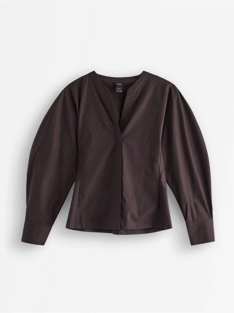 V-neck blouse - 3012208-8117