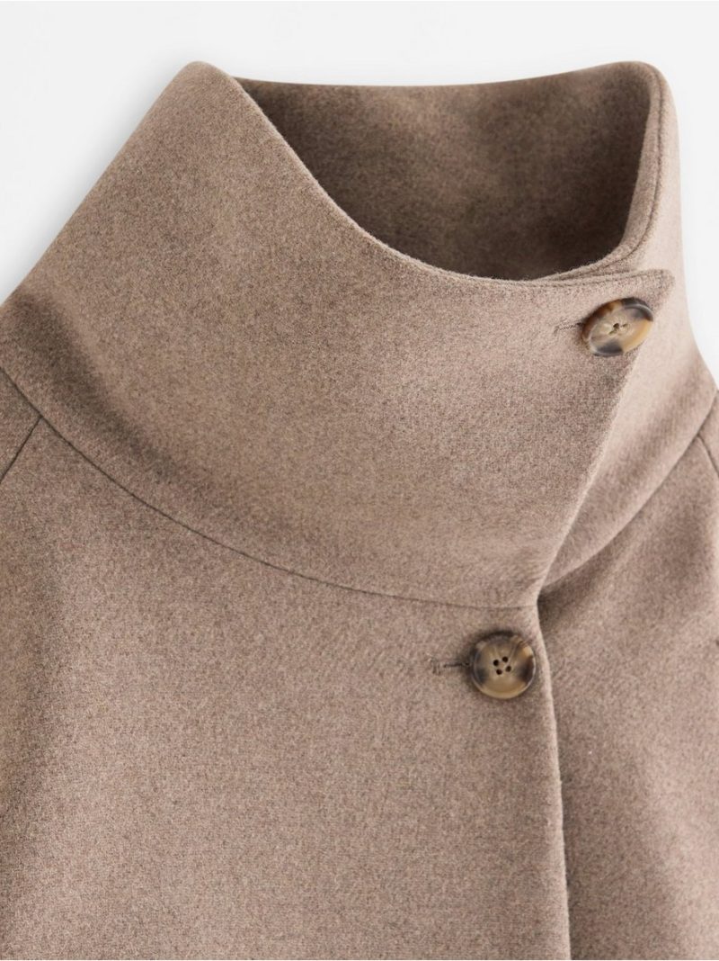 Oversized jacket in wool blend - 3012222-374