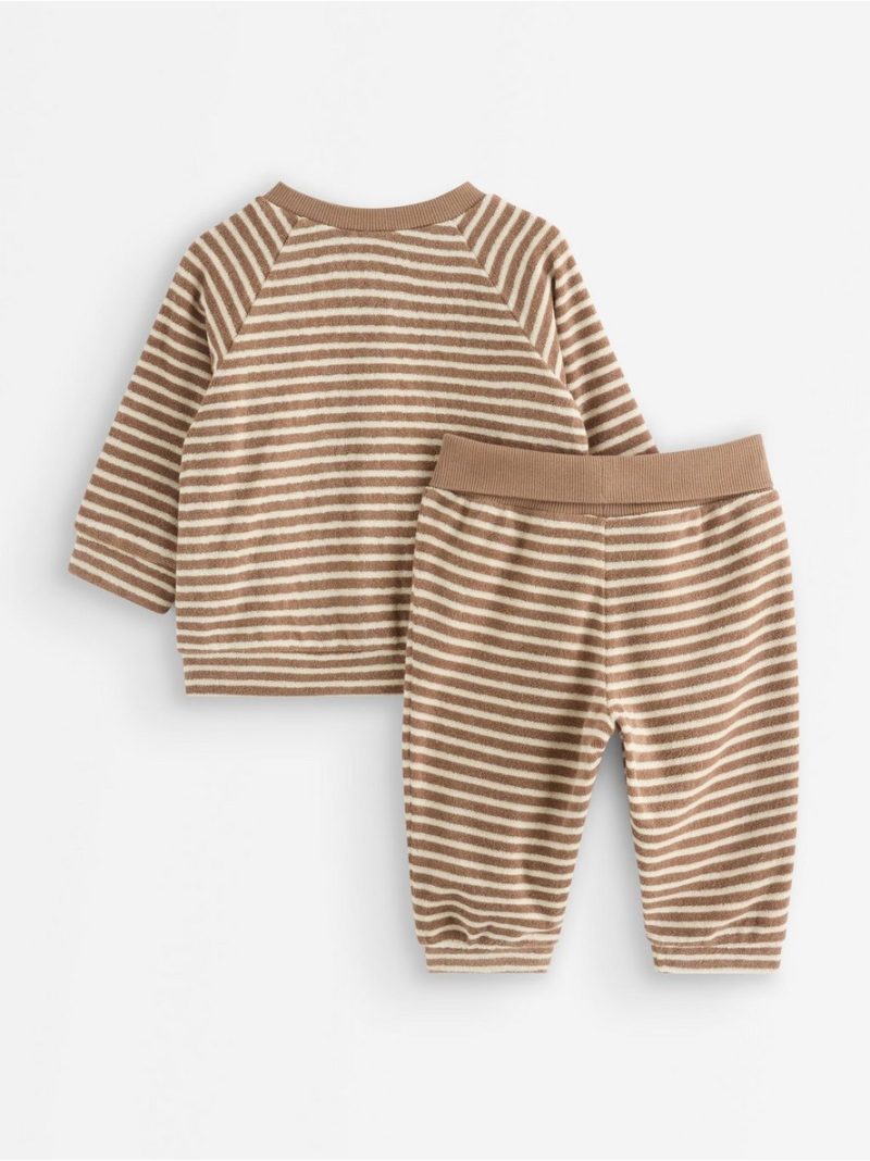 Set with terry jacket and trousers - 3012238-9842