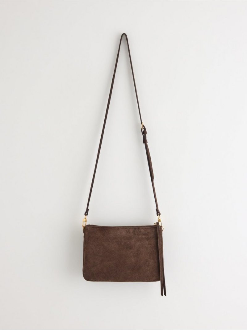 Shoulder bag in suede - 3012307-2590