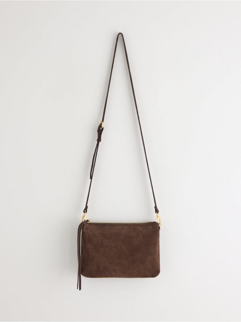 Shoulder bag in suede - 3012307-2590