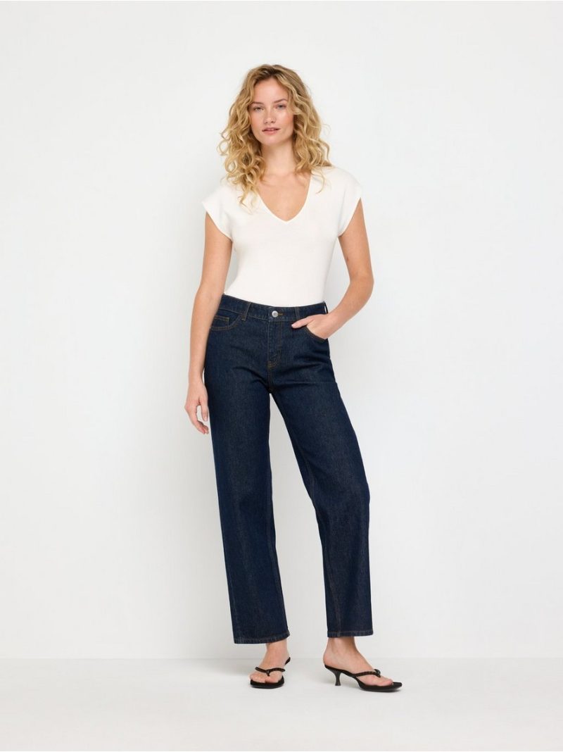 STRAIGHT Nea cropped jeans with light stretch - 3012341-822