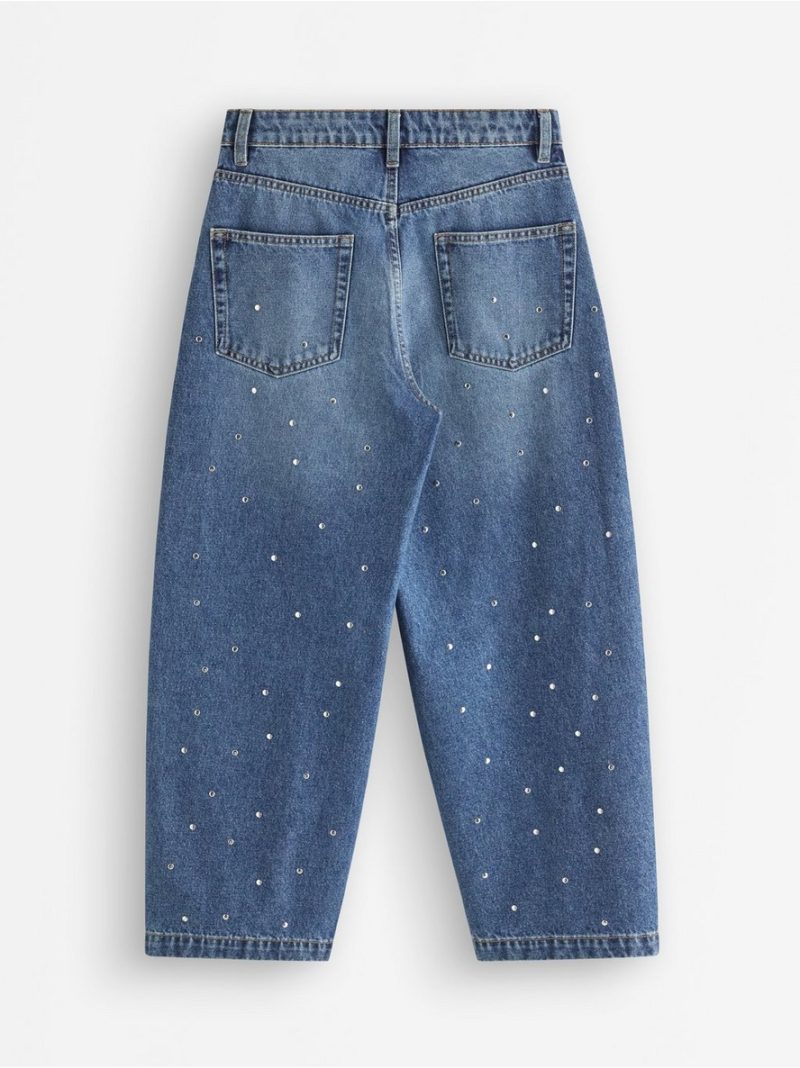 BARREL jeans with ankle length - 3012364-3461