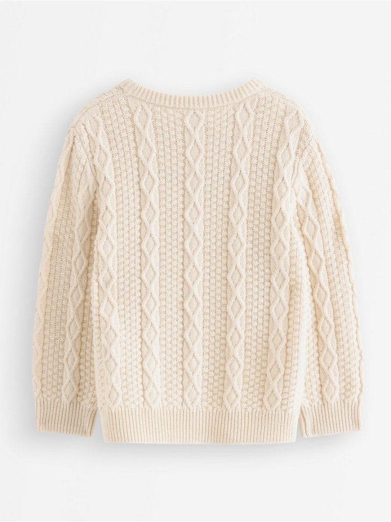 Cable-knit jumper - 3012368-7458