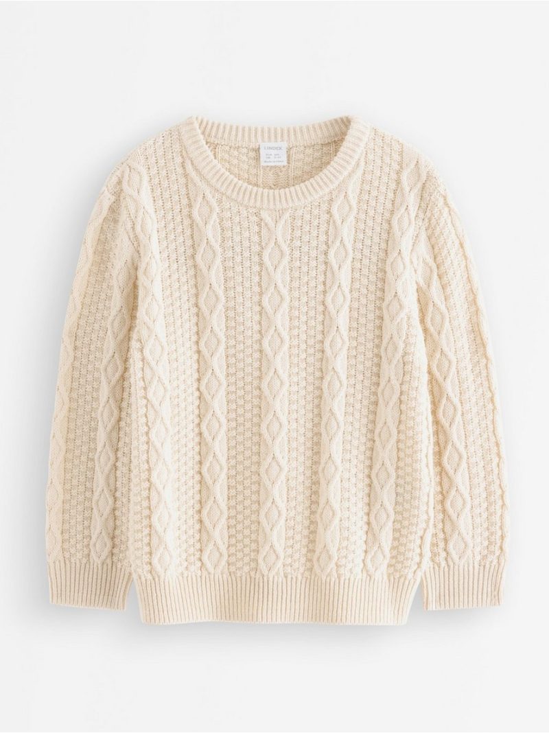 Cable-knit jumper - 3012368-7458