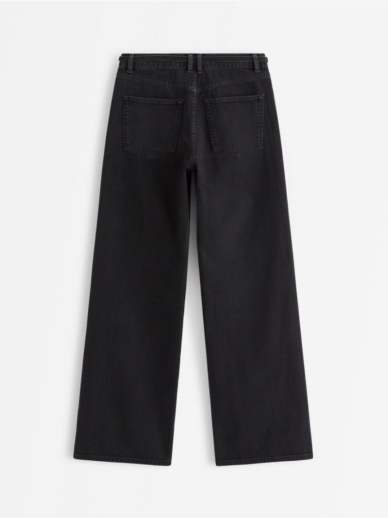 WIDE Peggy jeans with mid waist - 3012377-141