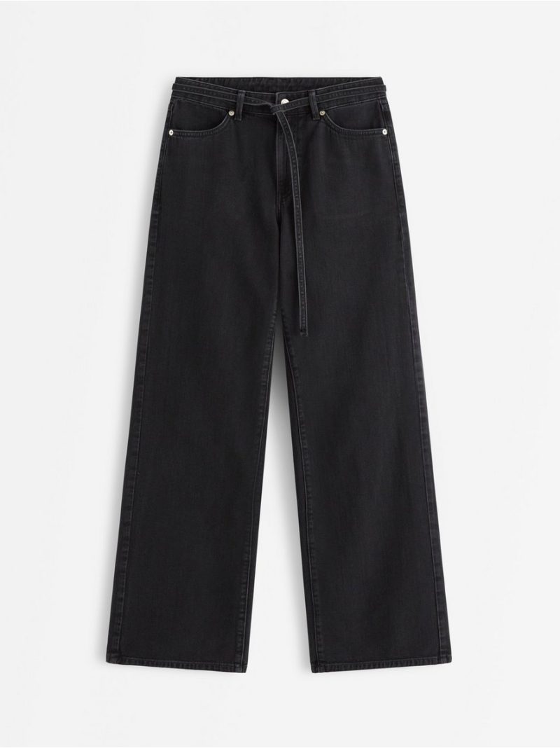 WIDE Peggy jeans with mid waist - 3012377-141