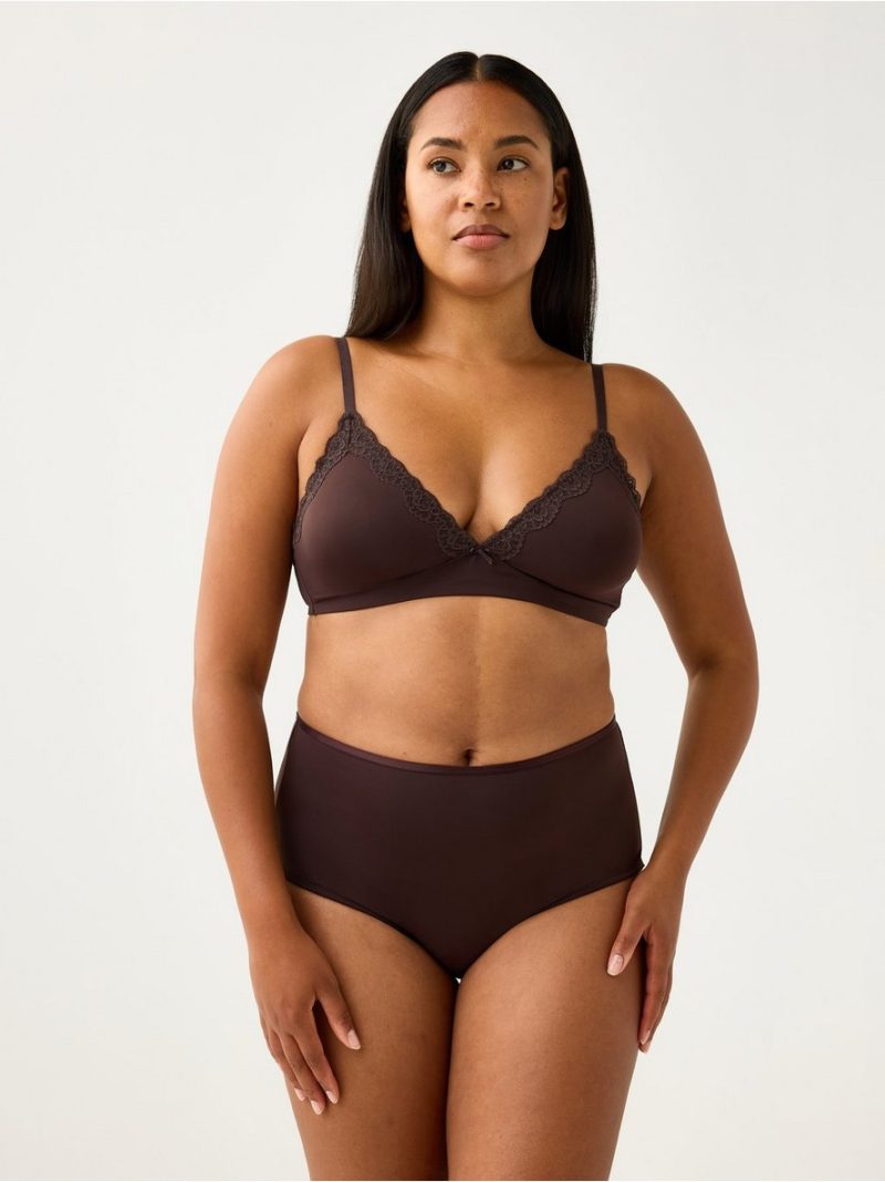 - Soft bra in micro material Soft bra in micro material - 3012393-9631