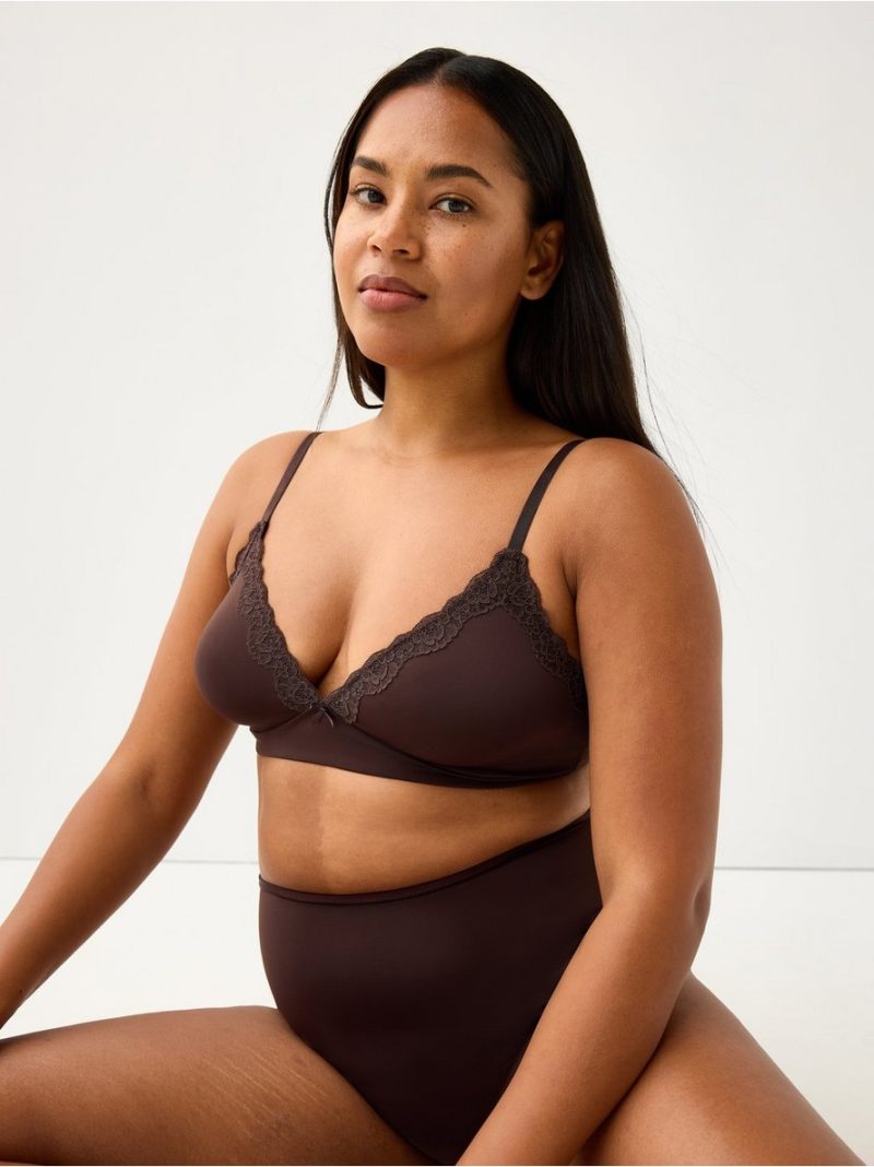 Soft bra in micro material - 3012393-9631