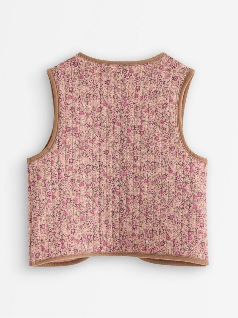 Quilted vest - 3012406-8493