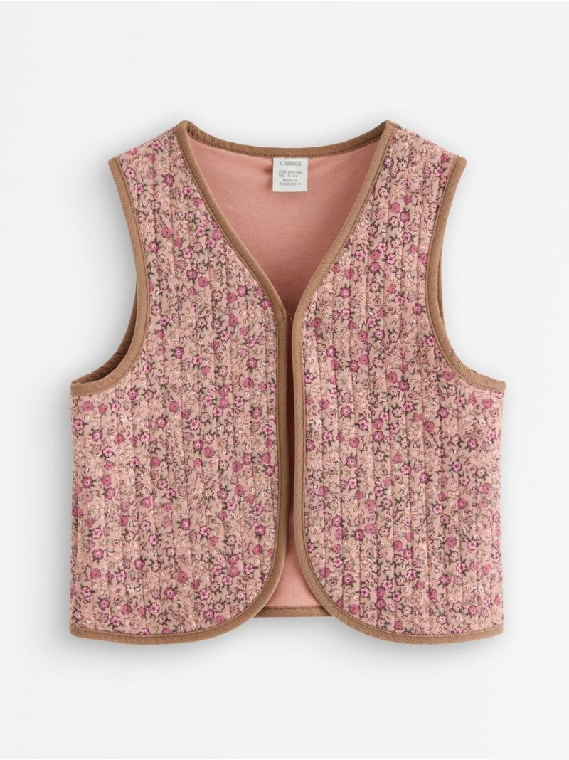 Quilted vest - 3012406-8493
