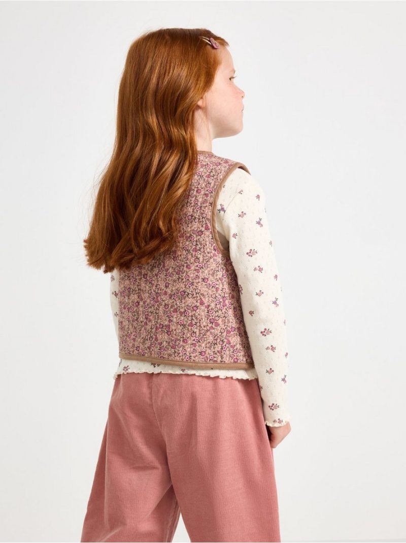 Quilted vest - 3012406-8493