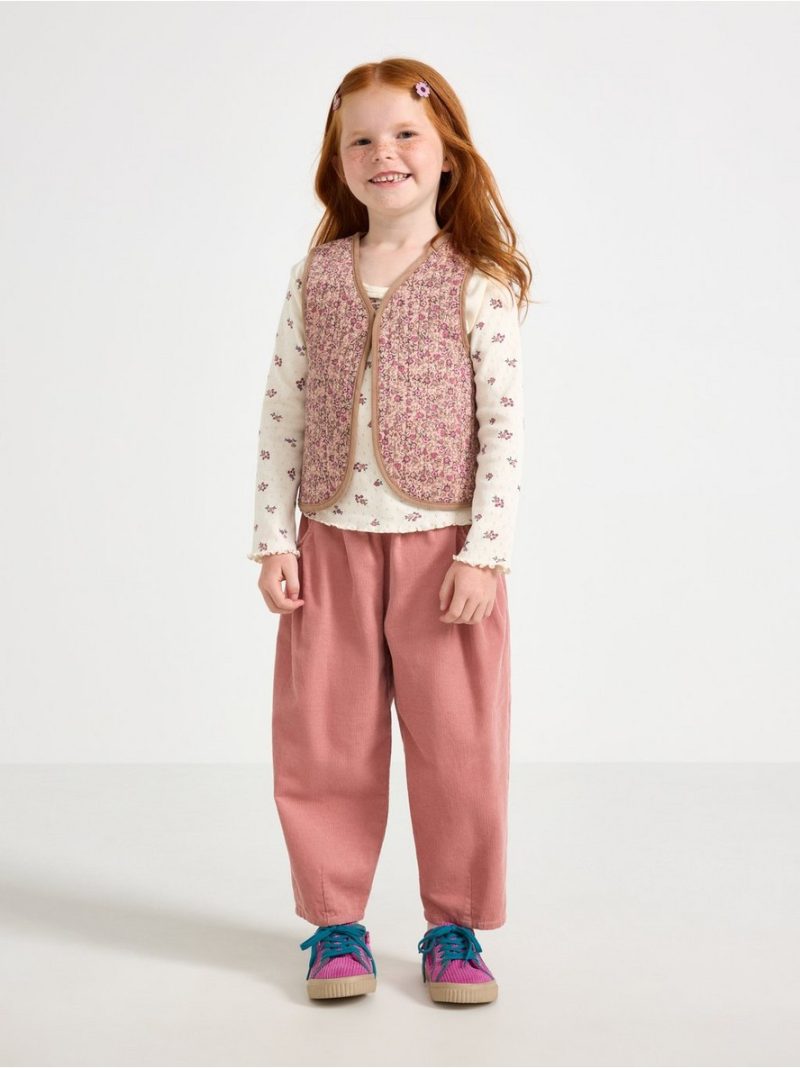 Quilted vest - 3012406-8493
