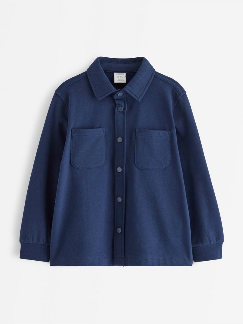 - Long-sleeved jersey shirt with brushed inside Long-sleeved jersey shirt with brushed inside - 3012419-6842
