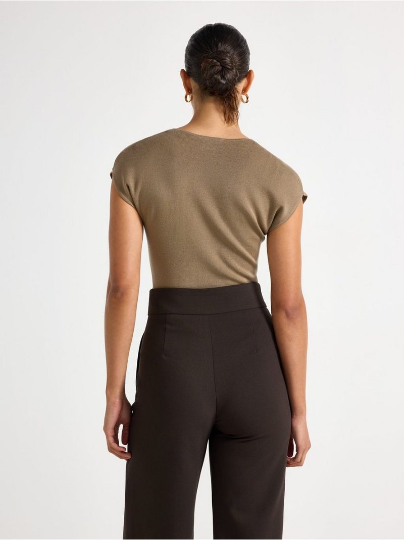 Fine-knit top - 3012452-7374