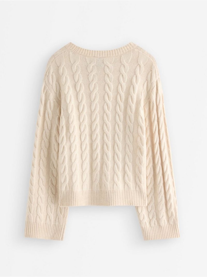 Cable-knit jumper - 3012456-1480