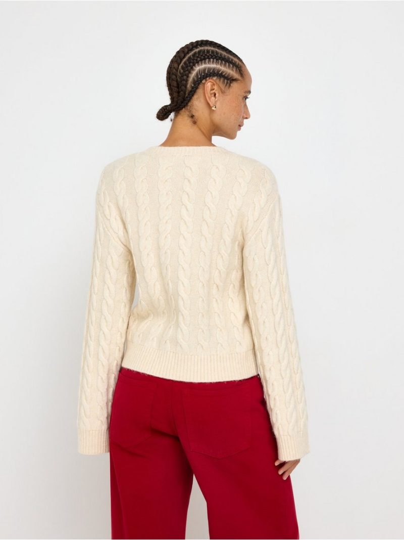 Cable-knit jumper - 3012456-1480