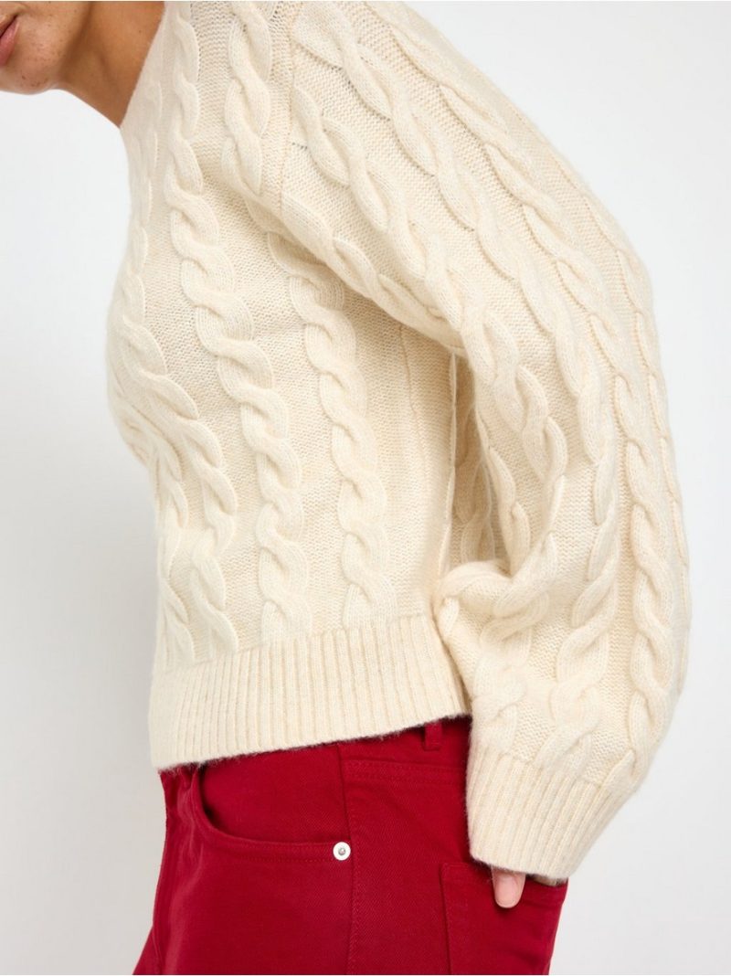 Cable-knit jumper - 3012456-1480