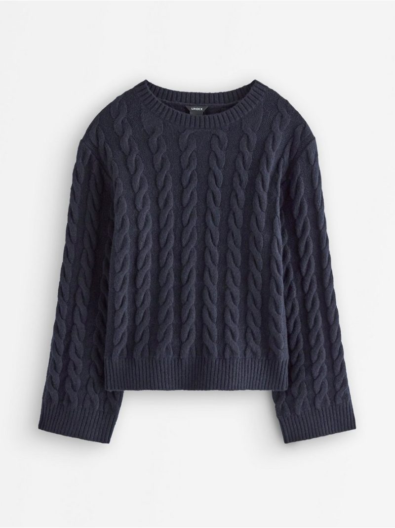 Cable-knit jumper - 3012456-8209