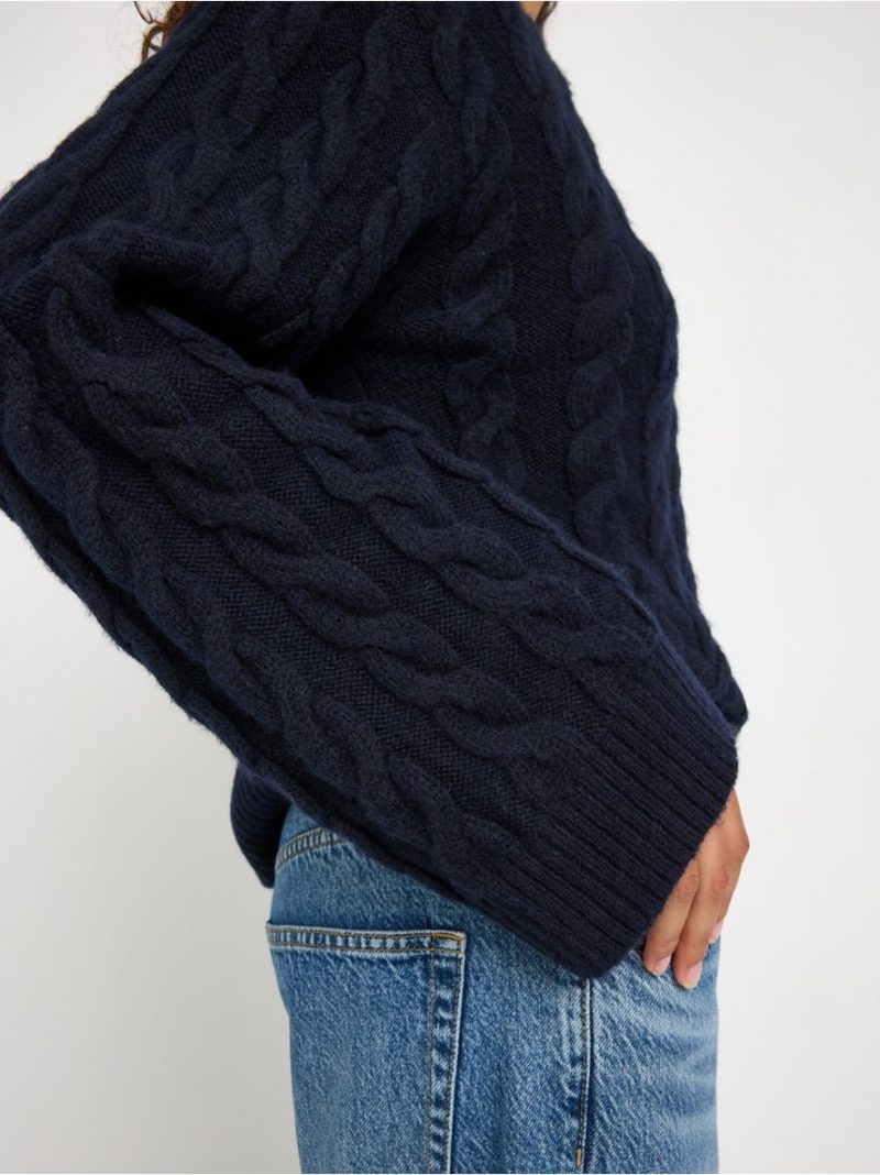 Cable-knit jumper - 3012456-8209