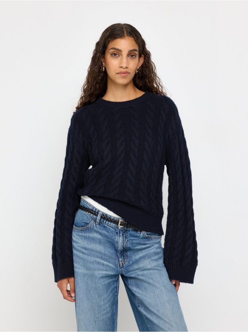 - Cable-knit jumper Cable-knit jumper - 3012456-8209