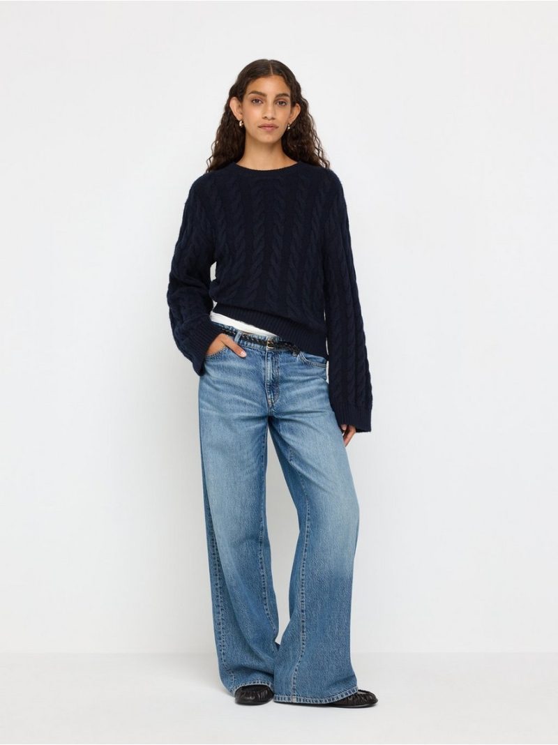 Cable-knit jumper - 3012456-8209