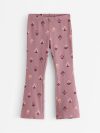 Flared ribbed leggings - 3012461-9438